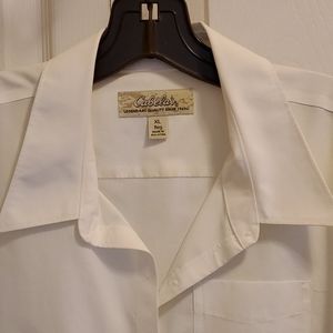 2 listings for$33--Cabela's Crisp White Women's Dress Shirt
